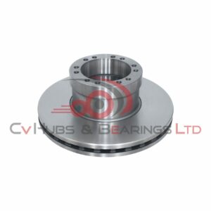 DAF brake disc with cast ABS CVH007