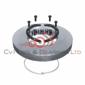 Volvo 375mm solid brake disc C/W fitting kit CVH015
