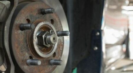 wheel studs on wheel