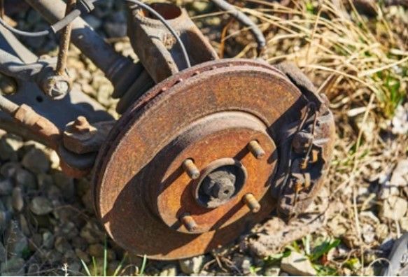 How to remove a rusted wheel hub bearing assembly