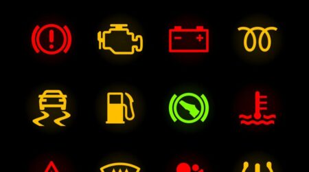 Scania warning light