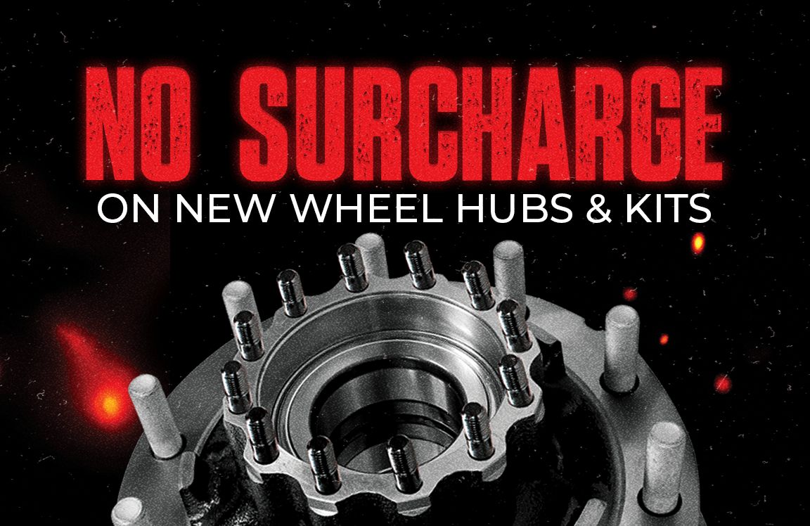 CV Hubs Removes the Surcharge Requirement on New Wheel Hubs & Kits
